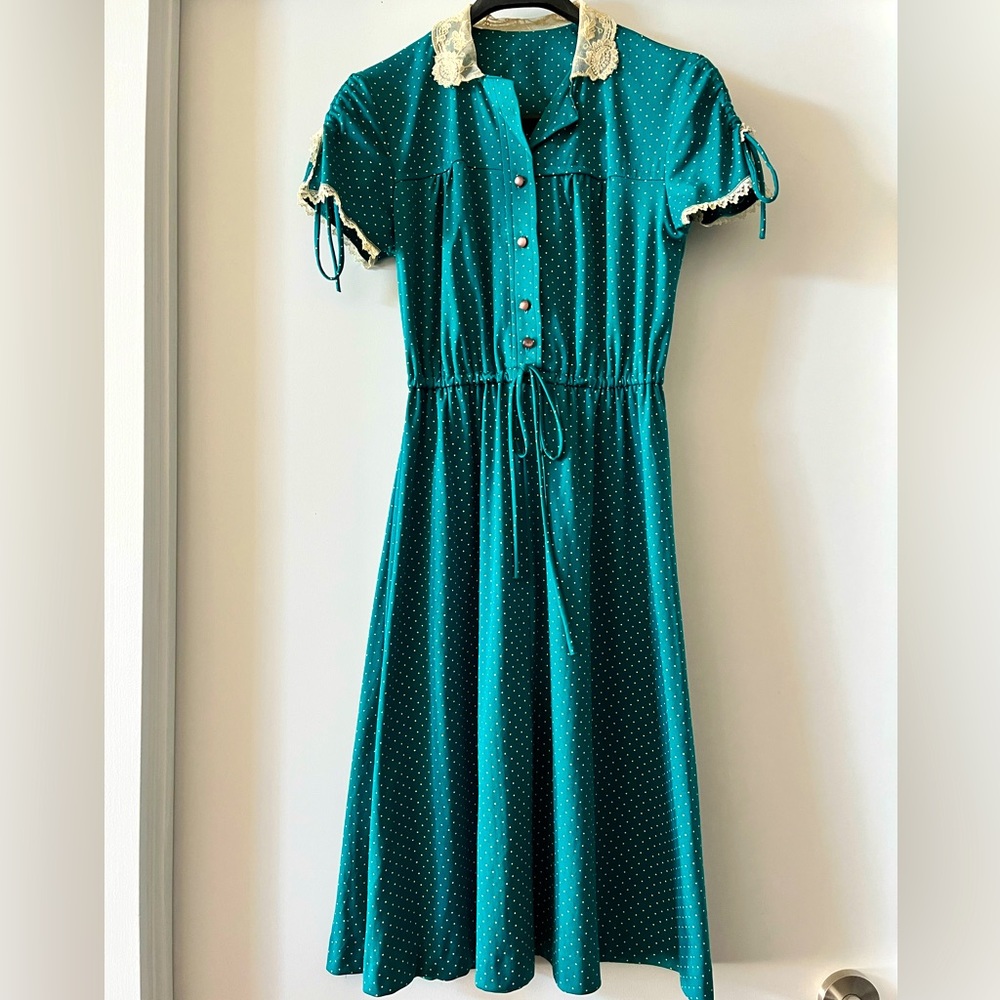 Vintage Polka Dot Summer Dress